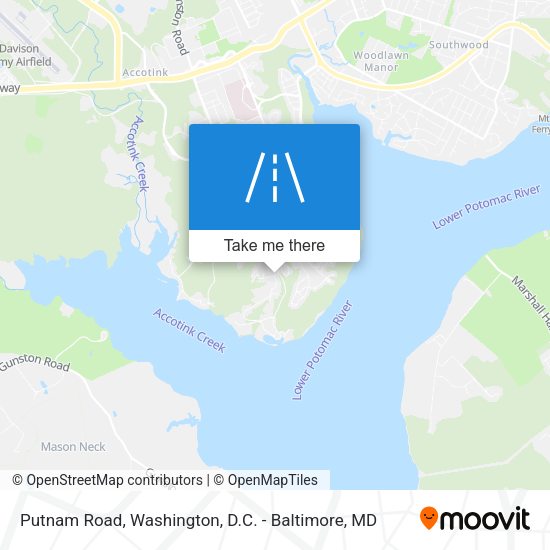 Putnam Road map