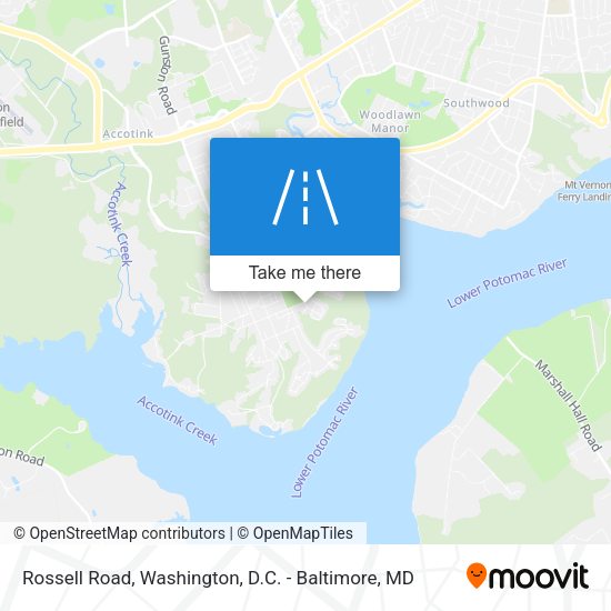 Mapa de Rossell Road