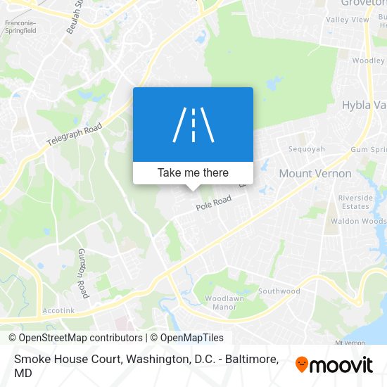 Smoke House Court map