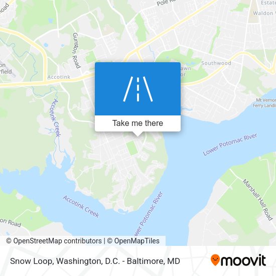 Mapa de Snow Loop