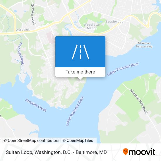 Sultan Loop map