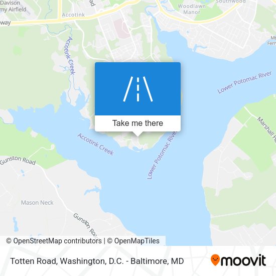 Mapa de Totten Road