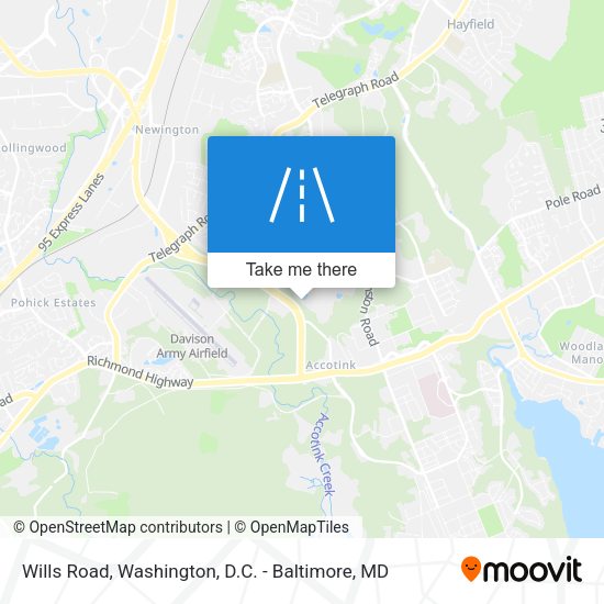Wills Road map