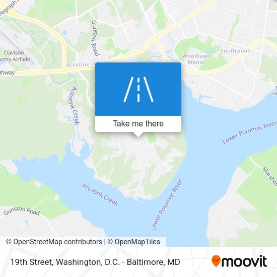 19th Street map