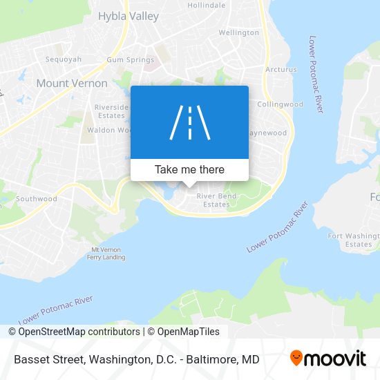 Basset Street map
