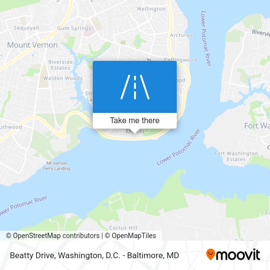 Mapa de Beatty Drive