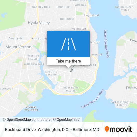 Buckboard Drive map