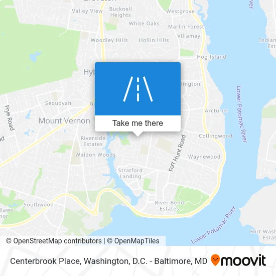 Centerbrook Place map