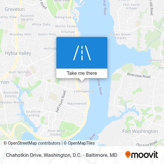 Chahotkin Drive map