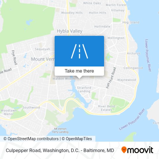 Mapa de Culpepper Road