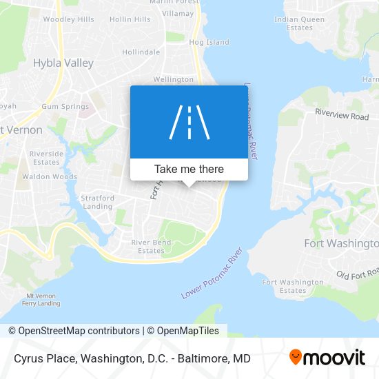 Cyrus Place map