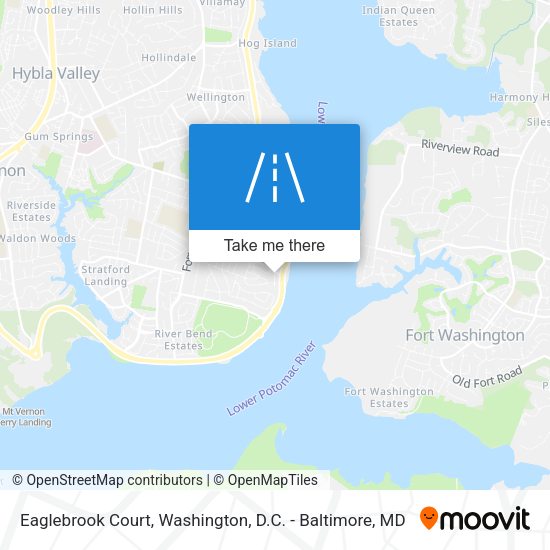 Mapa de Eaglebrook Court