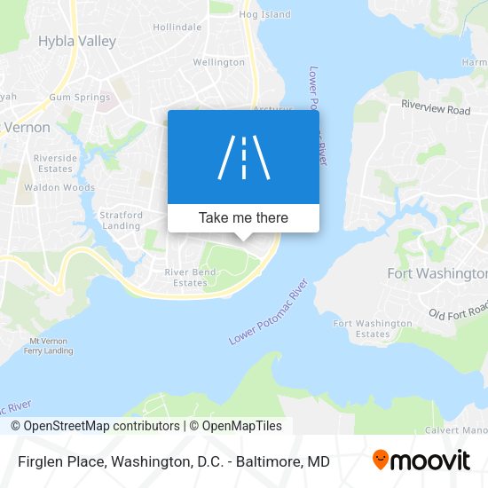 Firglen Place map