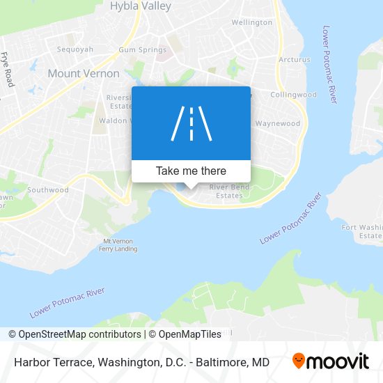Mapa de Harbor Terrace