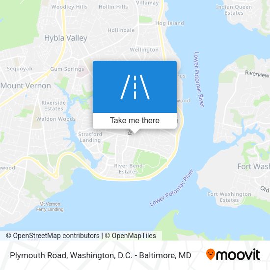 Mapa de Plymouth Road