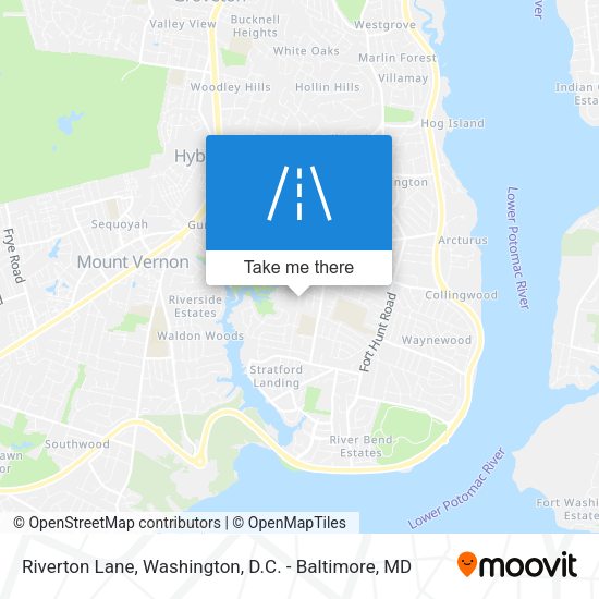 Mapa de Riverton Lane