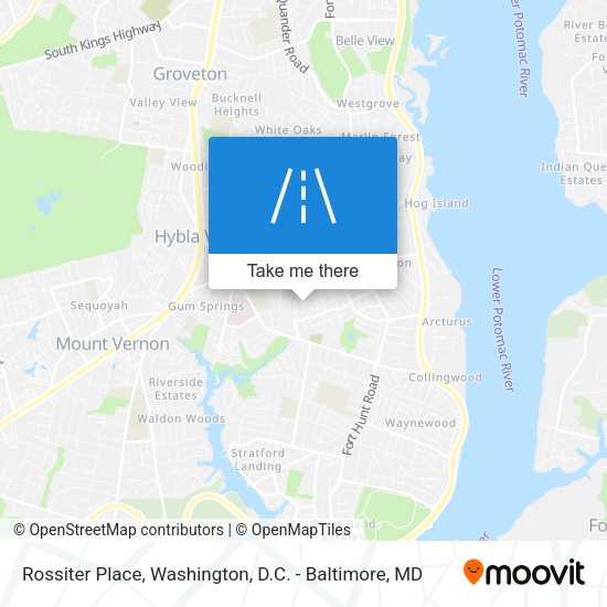 Rossiter Place map