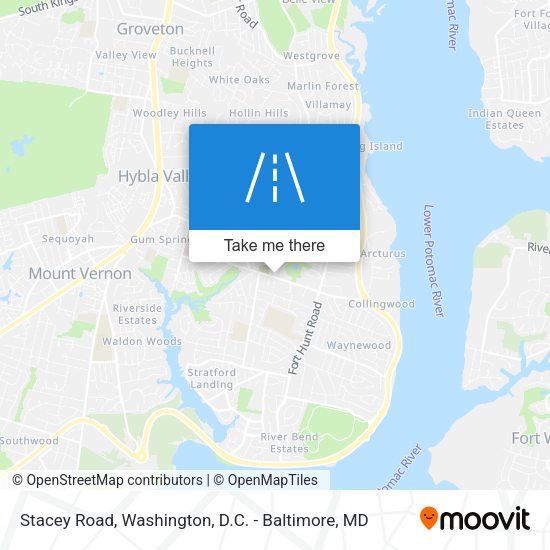 Stacey Road map