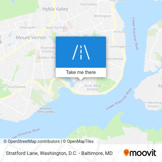 Stratford Lane map