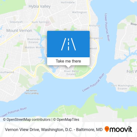 Mapa de Vernon View Drive