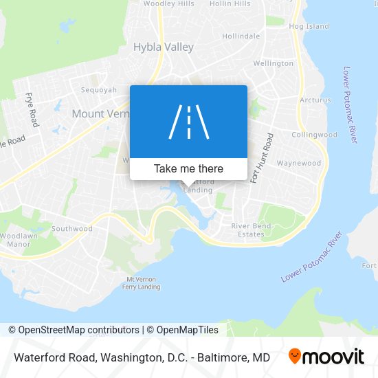 Waterford Road map