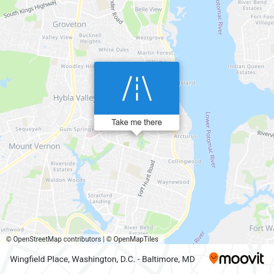 Wingfield Place map