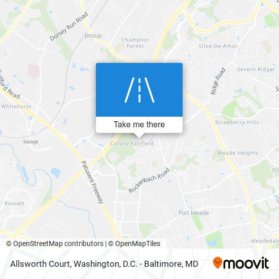 Allsworth Court map