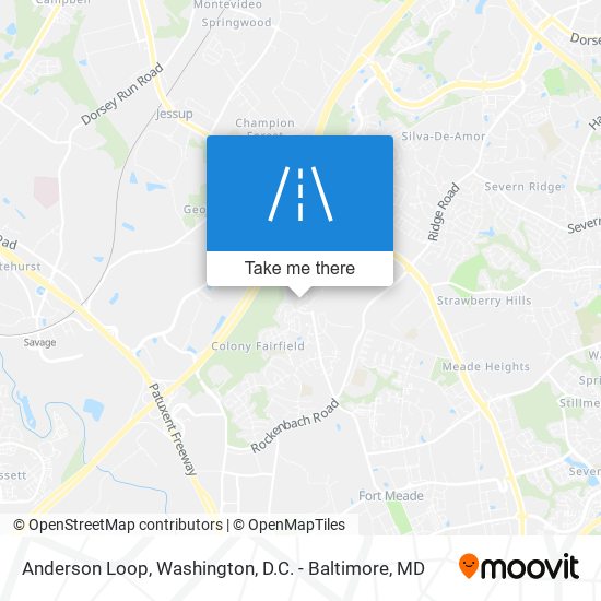 Anderson Loop map