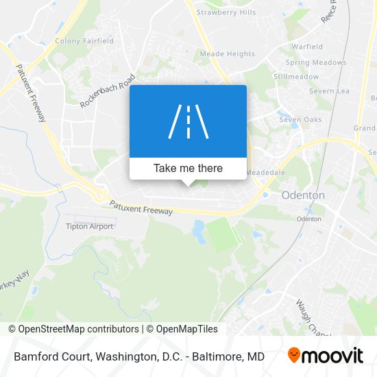 Bamford Court map