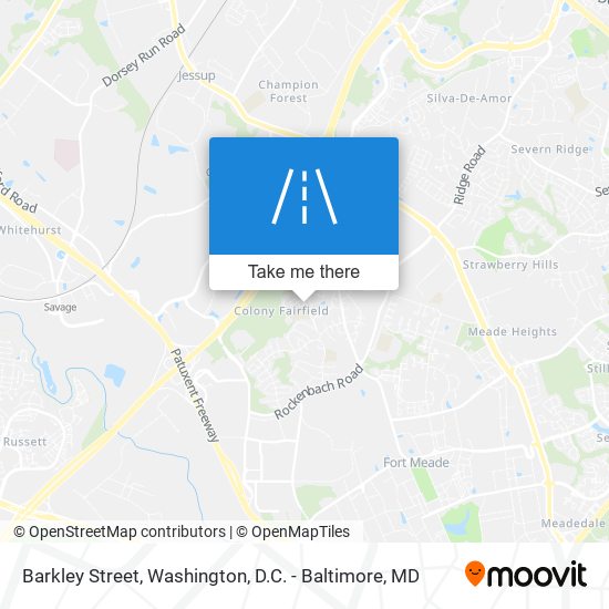 Mapa de Barkley Street