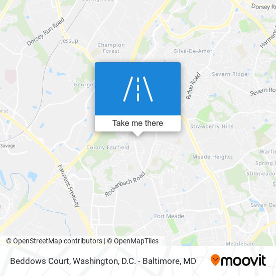 Beddows Court map