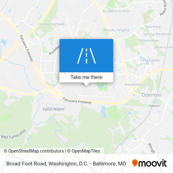 Broad Foot Road map