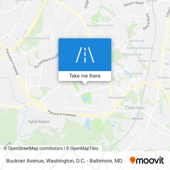 Buckner Avenue map