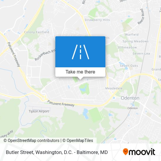 Mapa de Butler Street
