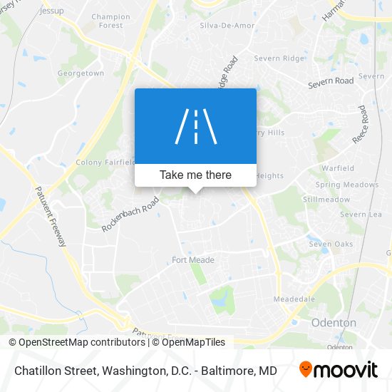 Mapa de Chatillon Street