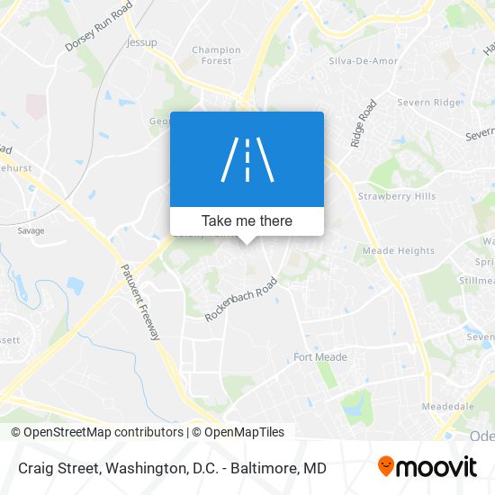 Craig Street map