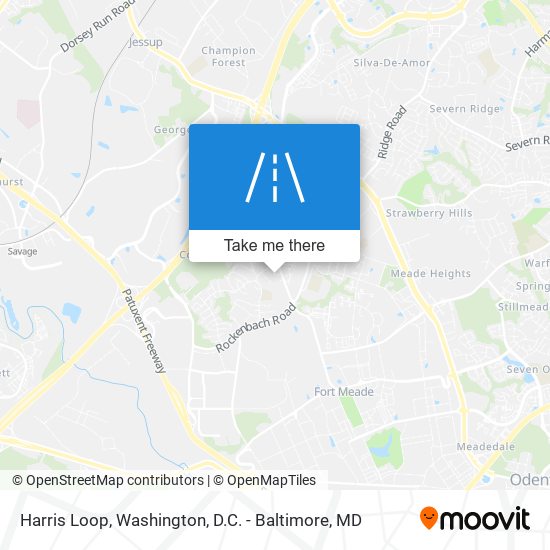 Harris Loop map