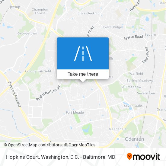 Hopkins Court map