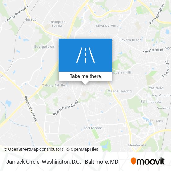 Jamack Circle map