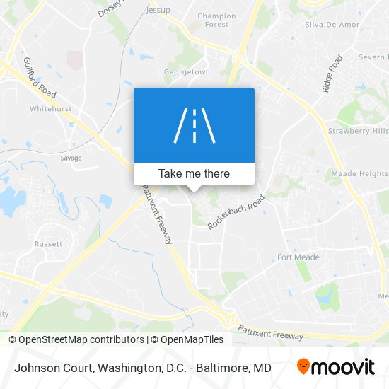 Mapa de Johnson Court