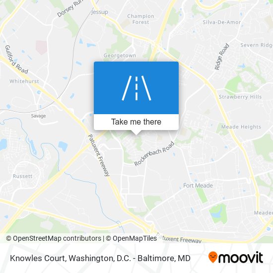Knowles Court map