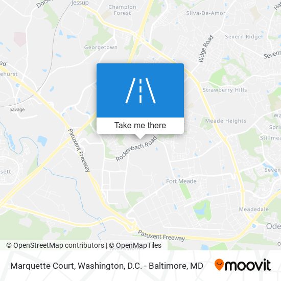 Marquette Court map