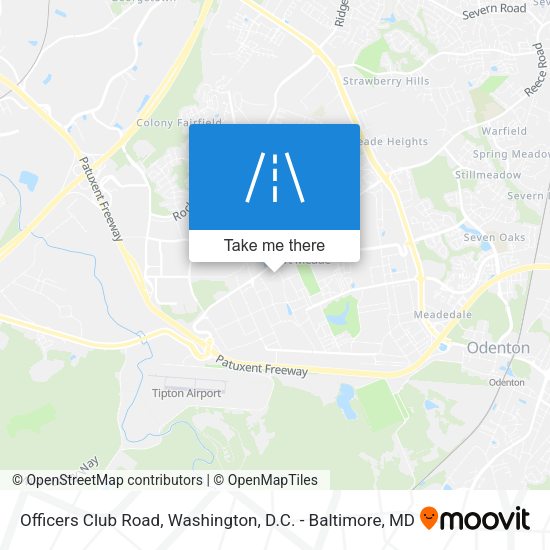 Officers Club Road map