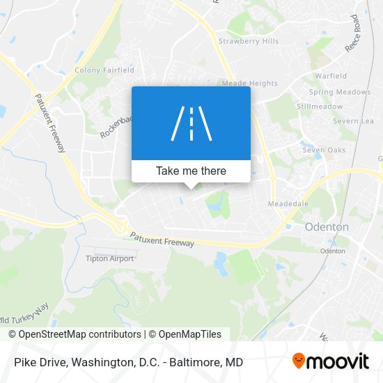 Pike Drive map