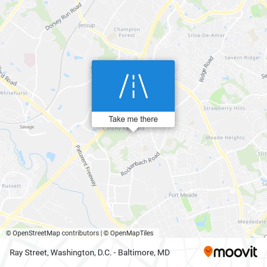 Ray Street map