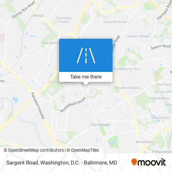Mapa de Sargent Road