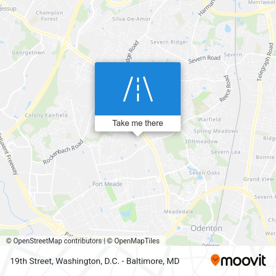 19th Street map