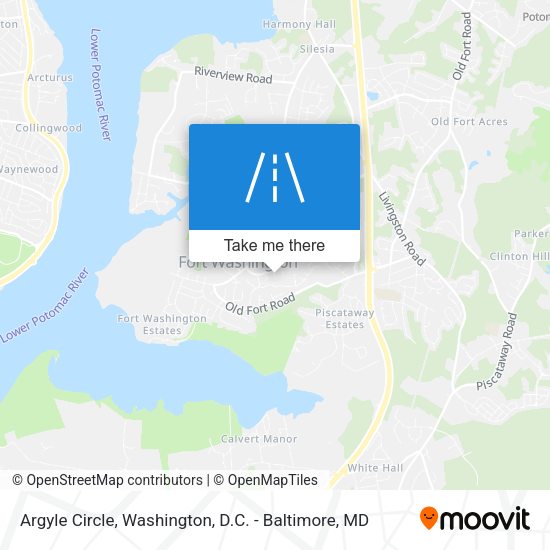 Mapa de Argyle Circle