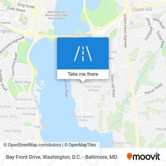 Bay Front Drive map