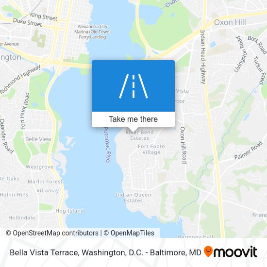 Bella Vista Terrace map
